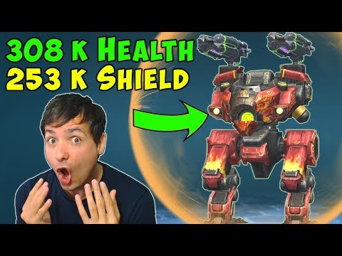 Mk2 GLORY BULWARK - 300k HP & 250K Shields BEAST - War Robots Gameplay WR