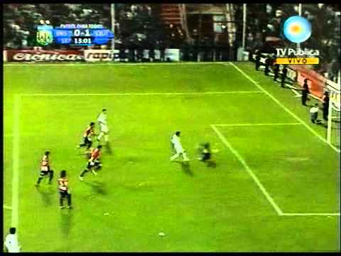 Gol de Cauterucchio Quilmes 1-0 Instituto