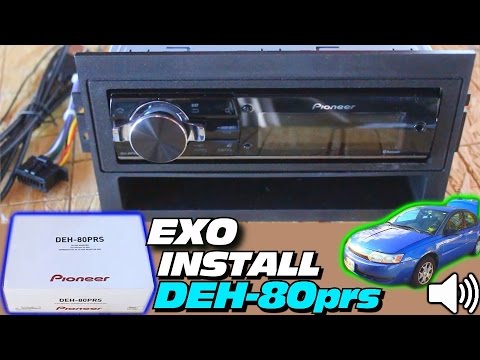 Das GEHEIMNIS der Installation der Pioneer 80PRS-Headunit | So installieren Sie das DEH-80prs-Aut...