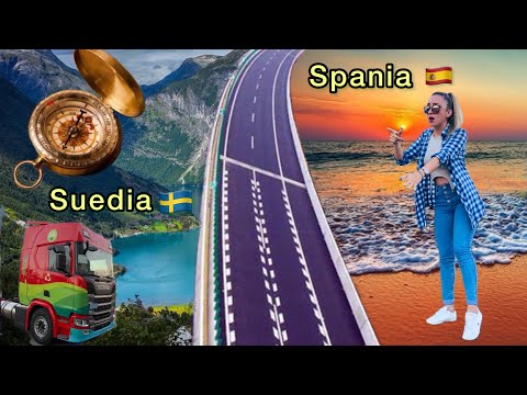 O cursă din Suedia-Spania cu mari bătăi de cap 🤯 #truckvlog 🚚💨