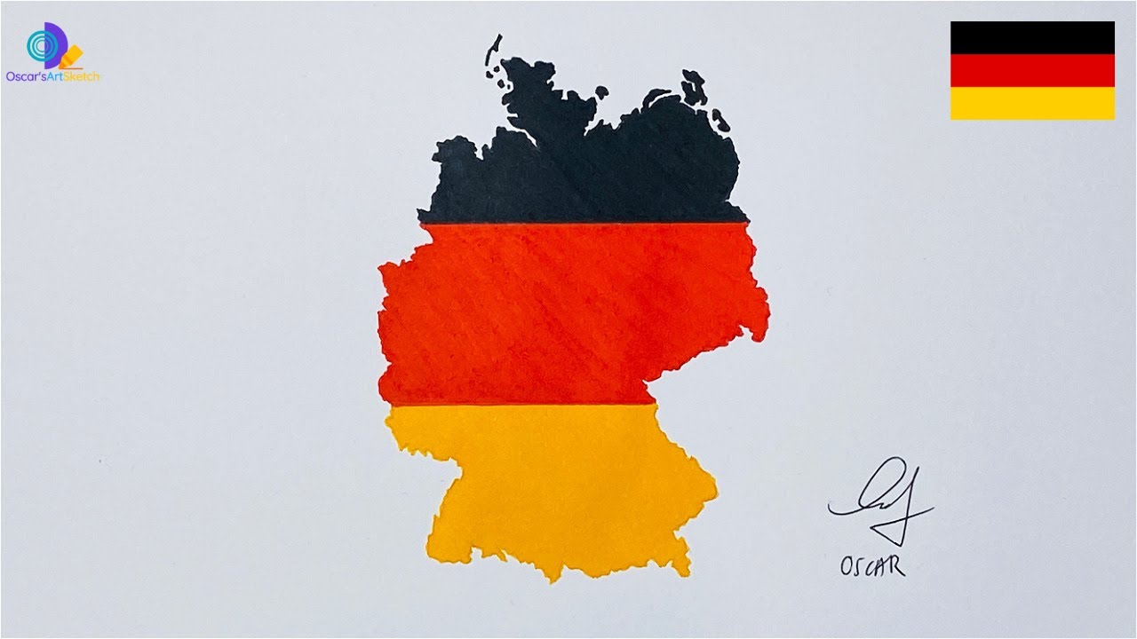 MAPS #2 : Drawing Map of Germany - 🇩🇪