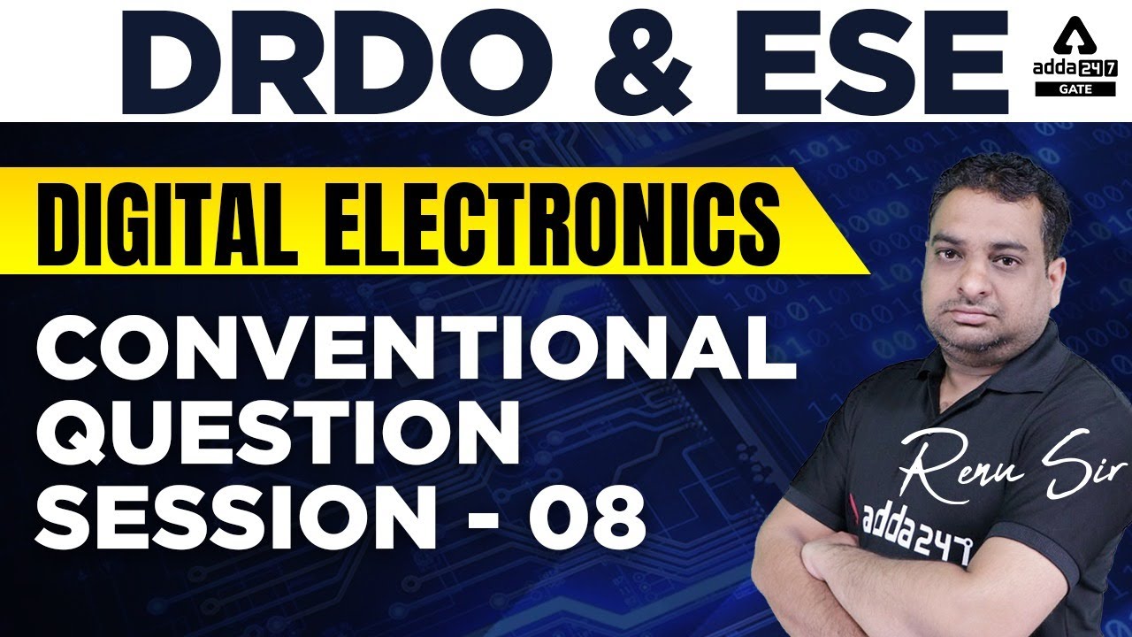 DRDO Scientist B Recruitment 2022 | DRDO Electronics Previous Year Question Paper #|8 By Renu Sir