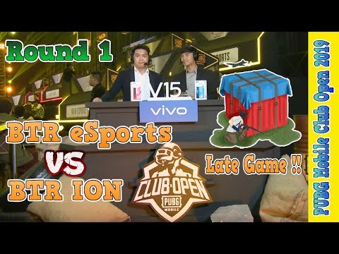 PERANG SAUDARA BTR ION VS BTR ESPORTS TPP ERANGLE ROUND 1 of 6 Full HD | Vivo | PMCO INDONESIA 2019