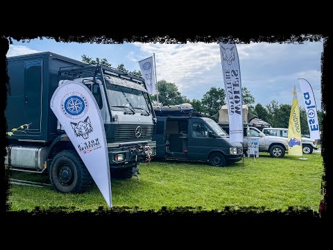 Erster Messebesuch mit dem Mercedes SK Expeditionsfahrzeug von Wolf’s Adventure auf den Vandays 2022