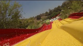 preview picture of video 'Ragin Racer (HD POV) - Water Slide at Raging Waters (San Dimas, CA)'