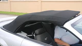 2000 Ford Mustang GT Convertible Top Operation Part 1
