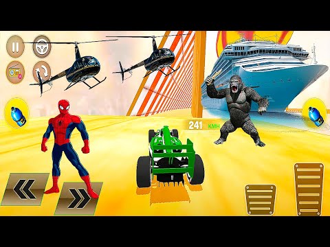 Formula GT Mega Ramp Stunt Games 2022 - Car Games - Android Gameplay #2