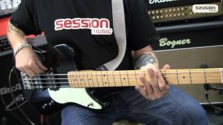 Video thumbnail for FENDER Pawn Shop Reverse Jaguar Bass BLK by session