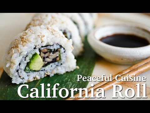 California roll (vegan) ☆ カリフォルニアロールの作り方