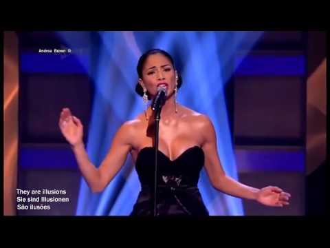 Nicole Scherzinger - Don`t cry for me Argentina with English/Deutsch/Português subtitles
