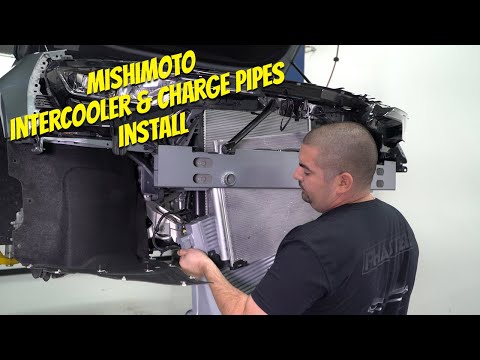 2016-2020 Camaro 2.0T Mishimoto Intercooler and Pipe Kit - Phastek Install