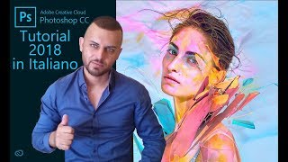 Tutorial Adobe Photoshop 2018 (Inserire nell&#39; immagine i FILTRI effetto pixel)