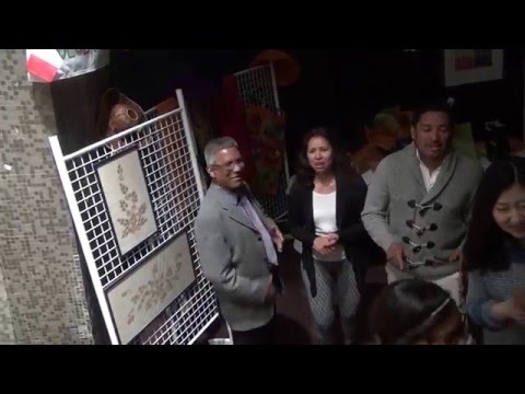 "Ravorondreo" et " izaho tsy maintsy mihira" medley concert à Lyon le 27 fevrier 2016.