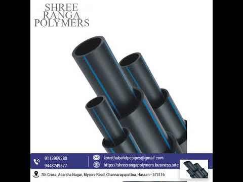 Kousthubha black 40mm agriculture hdpe pipe