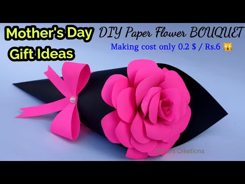 DIY Paper Flower Bouquet || Birthday Gift Ideas || Anniversary
