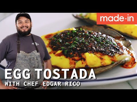 How To Make Scrambled Egg Tostadas & Salsa Macha with Chef Edgar Rico | Made In Cookware