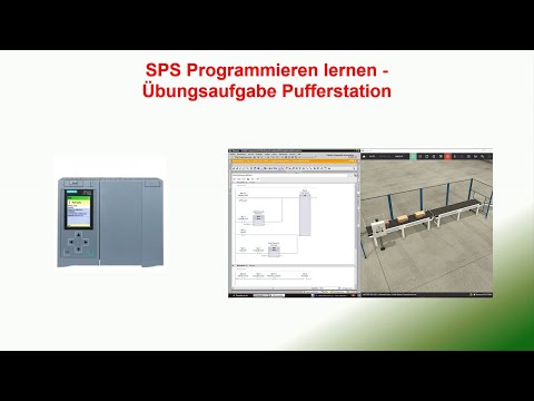SPS Übungsaufgaben - Pufferstation - SPS programmieren lernen