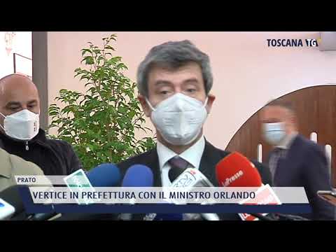2021-05-07 PRATO - VERTICE IN PREFETTURA CON IL MINISTRO ORLANDO