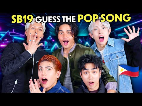 SB19 Guesses The Pop Song In One Second Challenge!