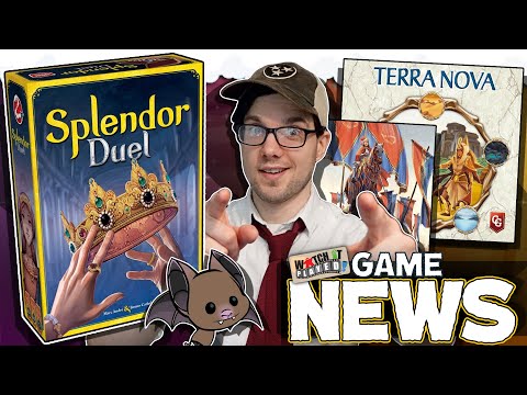 NEW Splendor for 2-Players Announced! It's Board Game News!