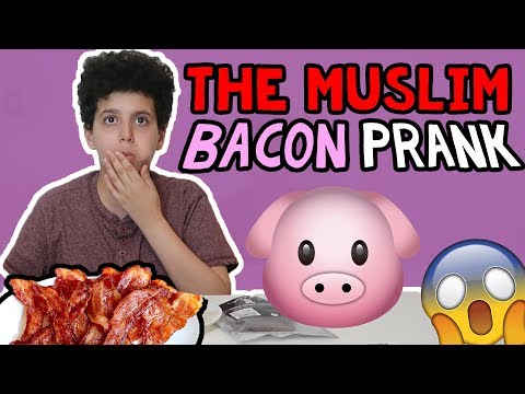 BACON PRANK ON MUSLIM FAMILY