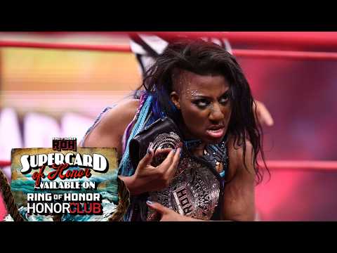 Athena retains the title in first-ever Women's Survival of the Fittest match! #ROHSupercard 5/15/26