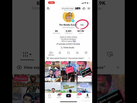 Tutorial for hide tiktok username/hide tiktok name//username ko hide kaisi kry// hide name in tiktok