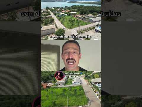 Terreno de esquina no Condomínio Recanto do Sabiá no Lago Corumbá IV em Alexânia/GO