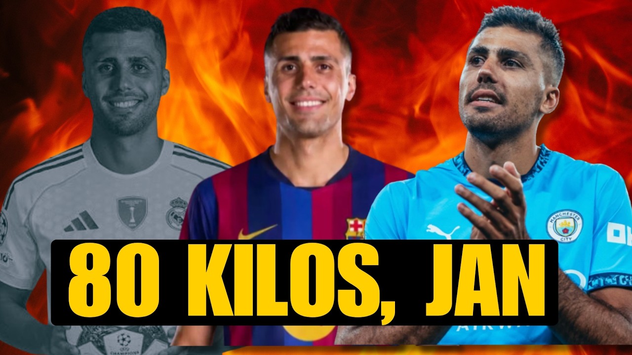 TODOS QUIEREN A RODRI PERO NO QUIEREN PAGAR POR RODRI: LAPORTA, 80 KILOS O NADA