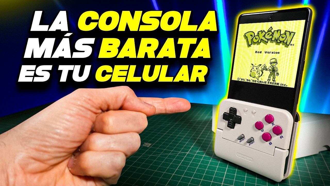 LA CONSOLA MAS BARATA es tu SMARTPHONE con esto: Gamesir Pocket Taco