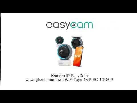 Kamera IP wewnętrzna obrotowa Wi-Fi - EasyCam EC-4GD6IR