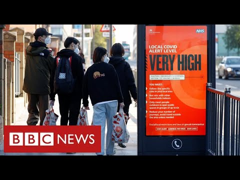 英格蘭又有數百萬人進入第三層級，因為出現了變異的Covid菌株 - BBC News (Millions more enter Tier 3 in England as mutant Covid strain emerges  - BBC News)