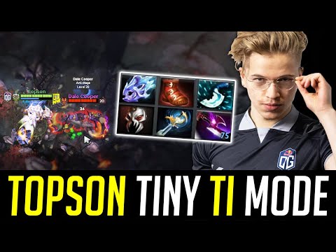 Topson TINY is in TI Mode - vs. SumaiL Anti-Mage DOTA 2
