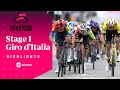 HIGH SPEED SPRINT FINISH Men S Giro D Italia Stage 1 Race Highlights TNT Sports Cycling