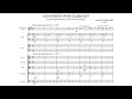 Aaron Copland - Clarinet Concerto (Official Score Video)