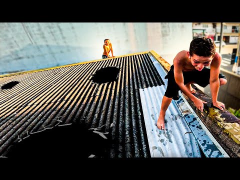 THEY DESTROYED THE ROOF OF MY HOUSE AGAIN