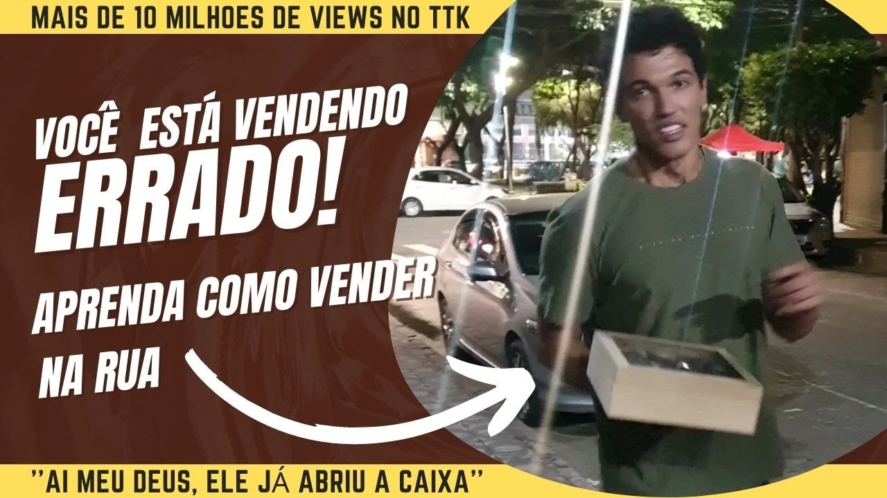 COMO VENDER NA RUA  Técnicas de vendas - Como abordar os clientes - Brownies brigadeiros doces