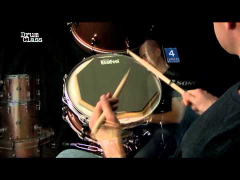 DRUM CLASS with Rich Irwin - Easy warm up on the drums