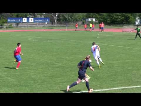 20160521 Bozsik AkadémiaU15 - Honvéd MFA U15 összefoglaló