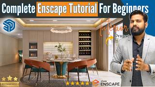 Download lagu Complete Enscape Tutorial For Beginners | Interior Design Project mp3