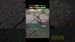 These Two Games Are 7 Years Apart - Monster Hunter Wilds