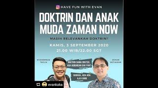 Doktrin dan Anak Muda Zaman Now