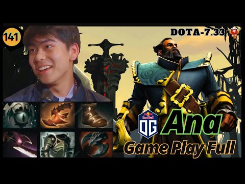 Attacker Kunkka Ti Mode Full 6 Slot Item 30 Min KDA 18-2-20 Dota 7.33 | Ana Stream Moment 141