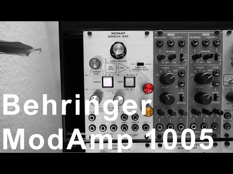 Behringer ModAmp Module 1005 ~ a unique ring modulator