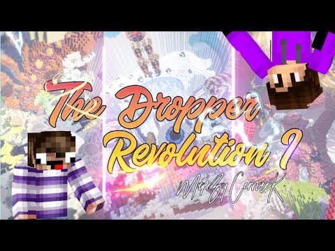 Minecraft Map | Dropper Revolution | BEAUTIFUL LEVELS | With GhastyClient