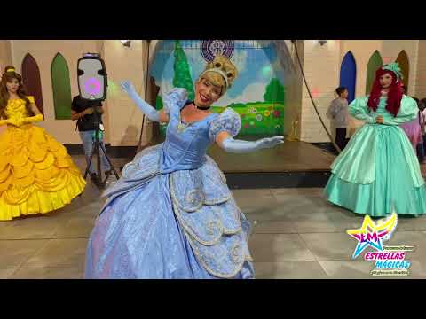 Show Infantil Princesas Disney (parte 01) con Estrellas Mágicas - Mágicamente Divertido!!!