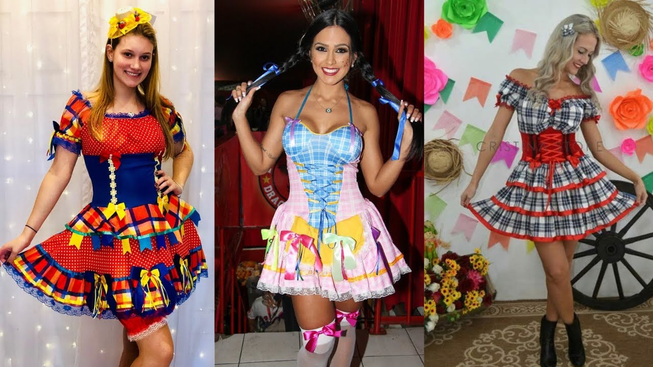 Modelo De Vestidos Para Festa Junina