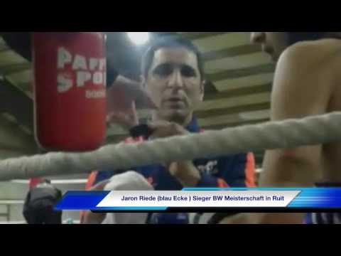 Jaron Riede in Ruit BW -Meisterschaft