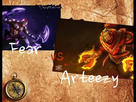 Arteezy Plays Ember Spirit vs Fear Plays Anti Mage   Ranked Match Dota 2 Gameplay