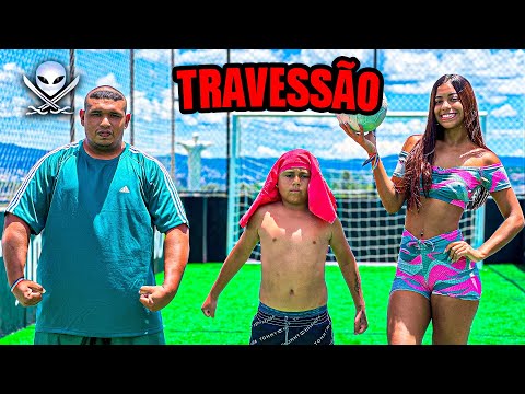 DESAFIO do travessão na Mansão Maromba!